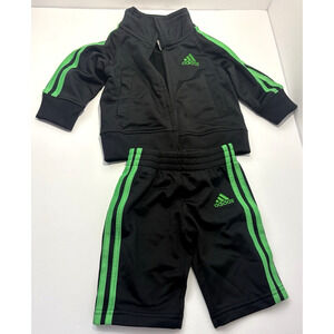Adidas Baby Boys' Tracksuit Set, Size 3M 2-piece Jacket & Pants Outfit